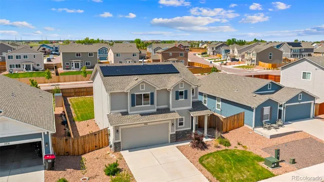 a view of a house with a outdoor space
