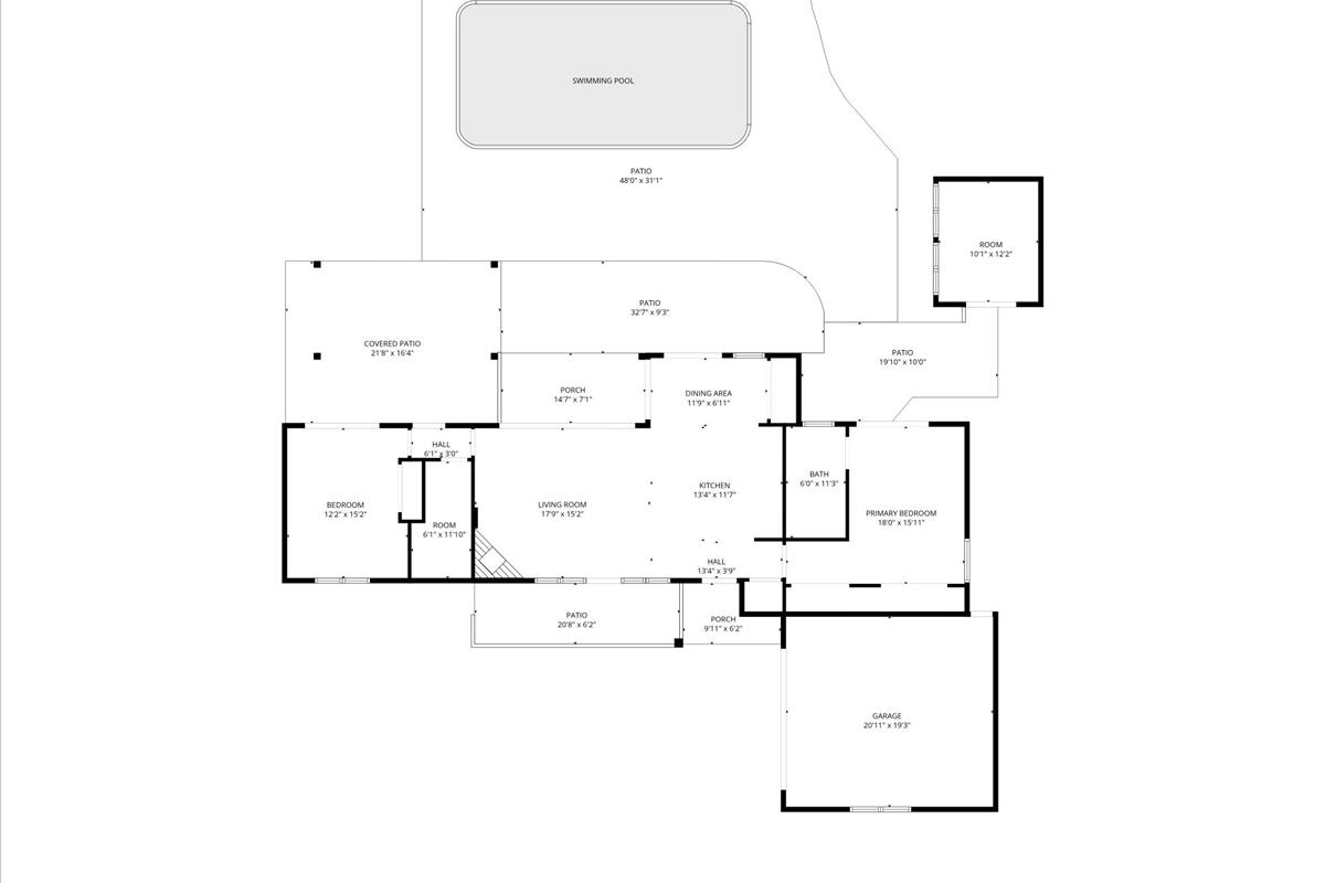 73501 Little Bend Trail Palm Desert, CA 92260 - Photo 4 of 57 a picture of floor plan