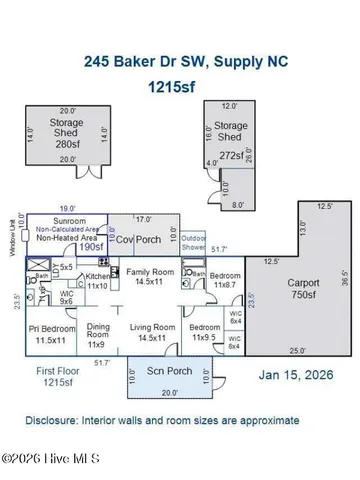 $150,000 | 245 Baker Drive Southwest, Supply, NC 28462