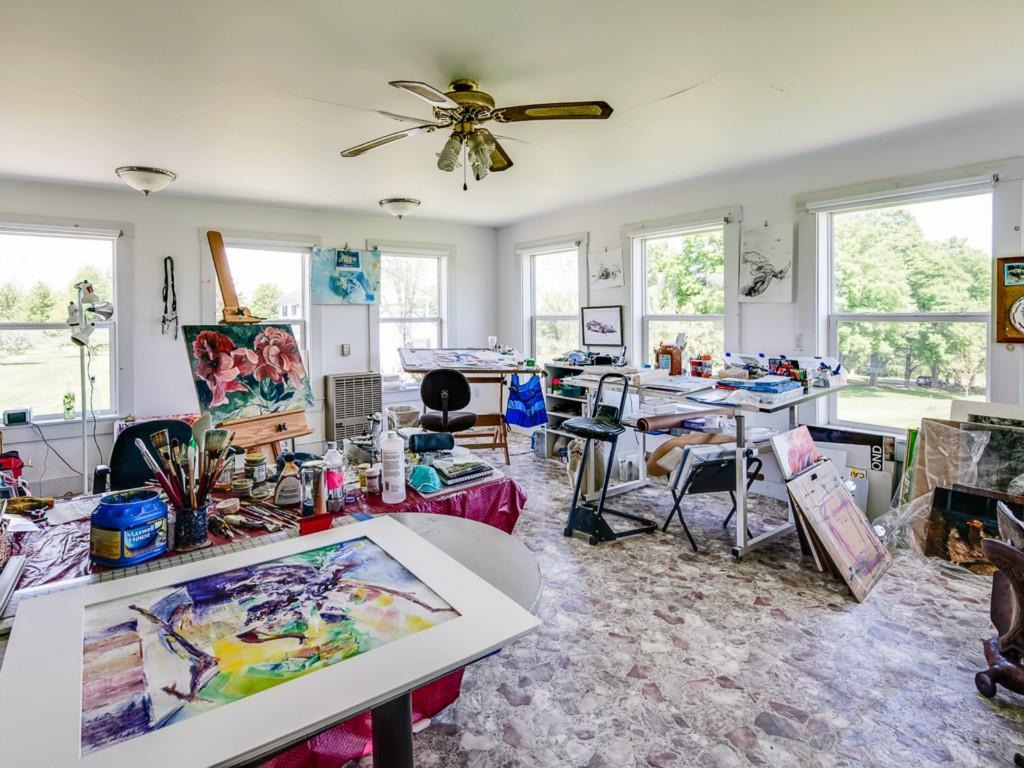 404 Phillips Corner Road Pittsfield, ME 04967 - Photo 22 of 31 Other. art studio on second floor of...