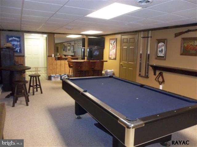 3008 Bowser Road New Freedom, PA 17349 - Photo 32 of 36 a room with furniture pool table and window
