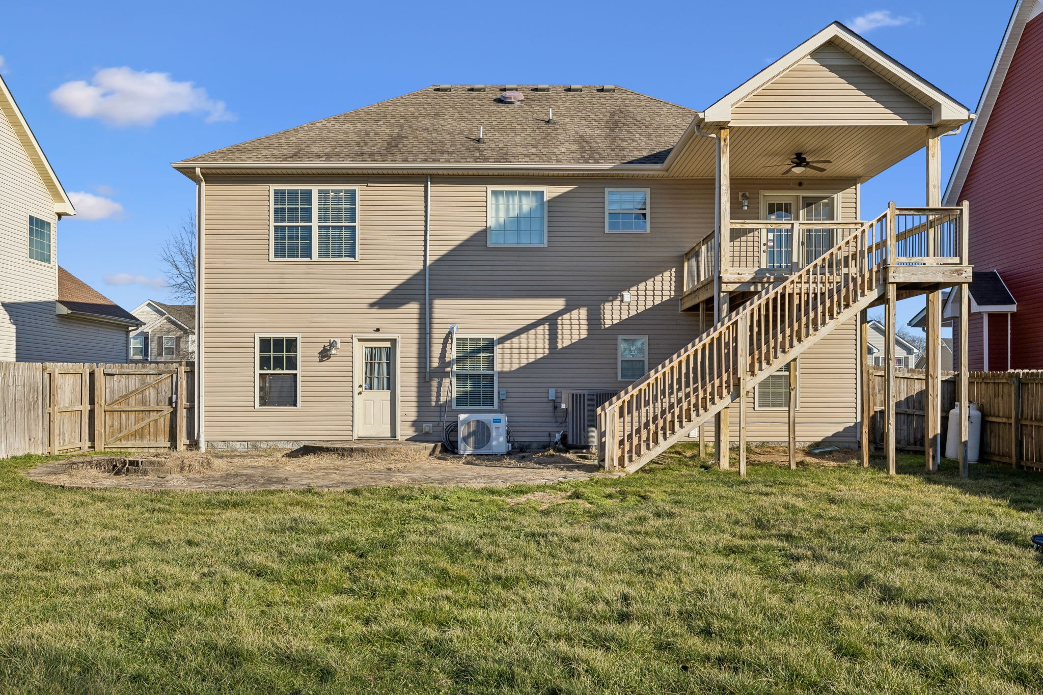 3760 Suiter Road Clarksville, TN 37040 - Photo 38 of 39 a view of a house with a yard