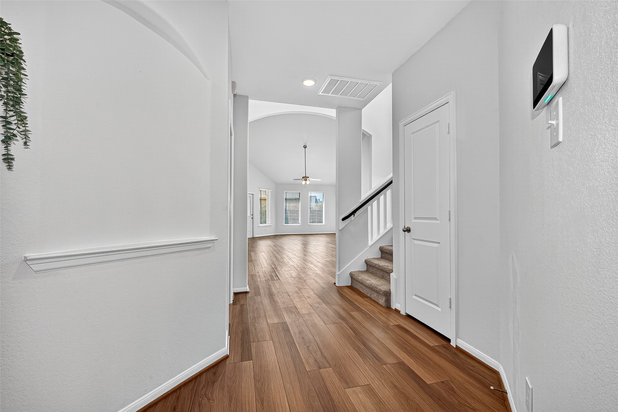10511 Amador Peak Drive Rosharon, TX 77583 - Photo 10 of 41 a view of entryway with wooden floor