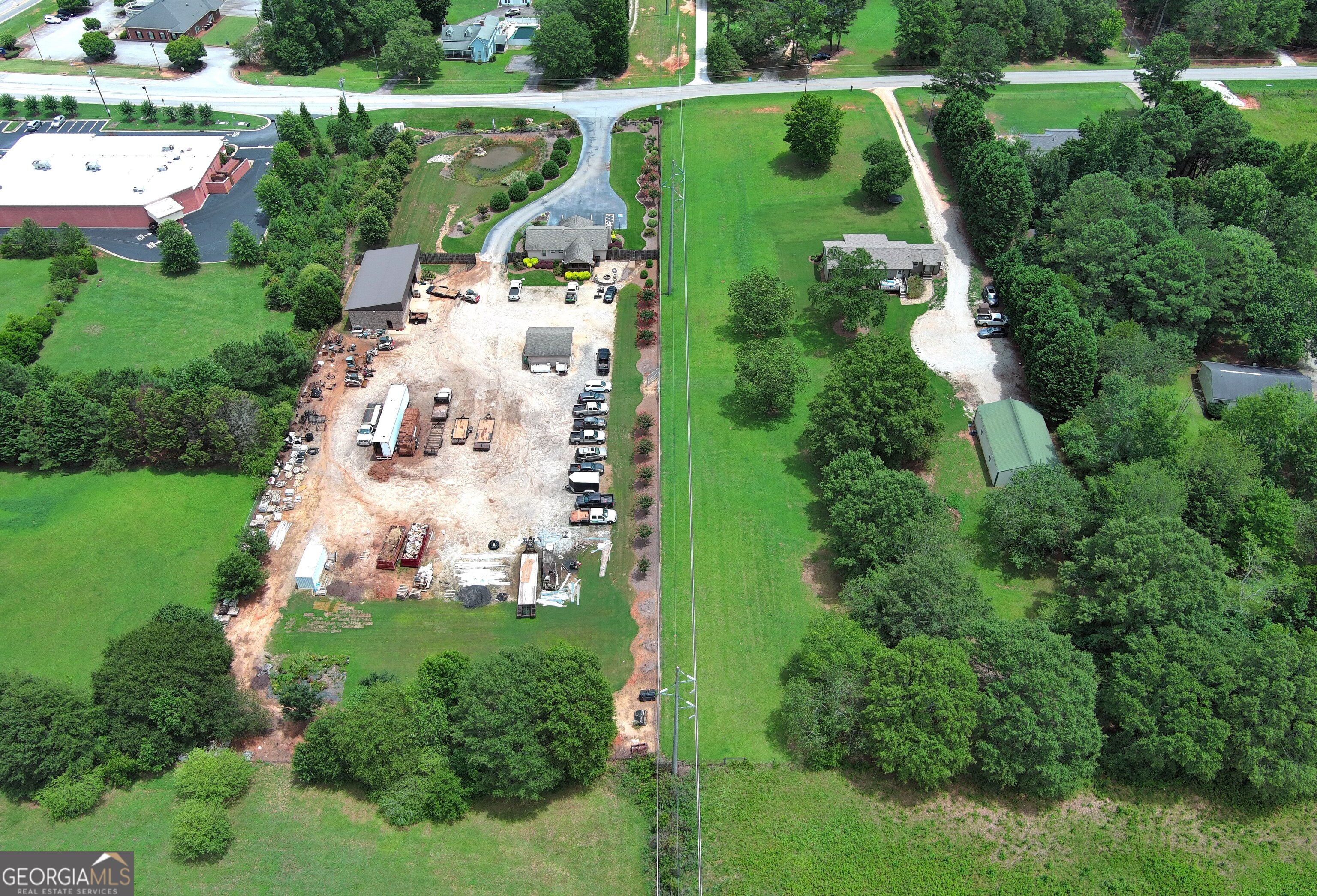 62 South Bethany Road McDonough, GA 30252 - Photo 6 of 11 an aerial view of residential houses with outdoor space and street view