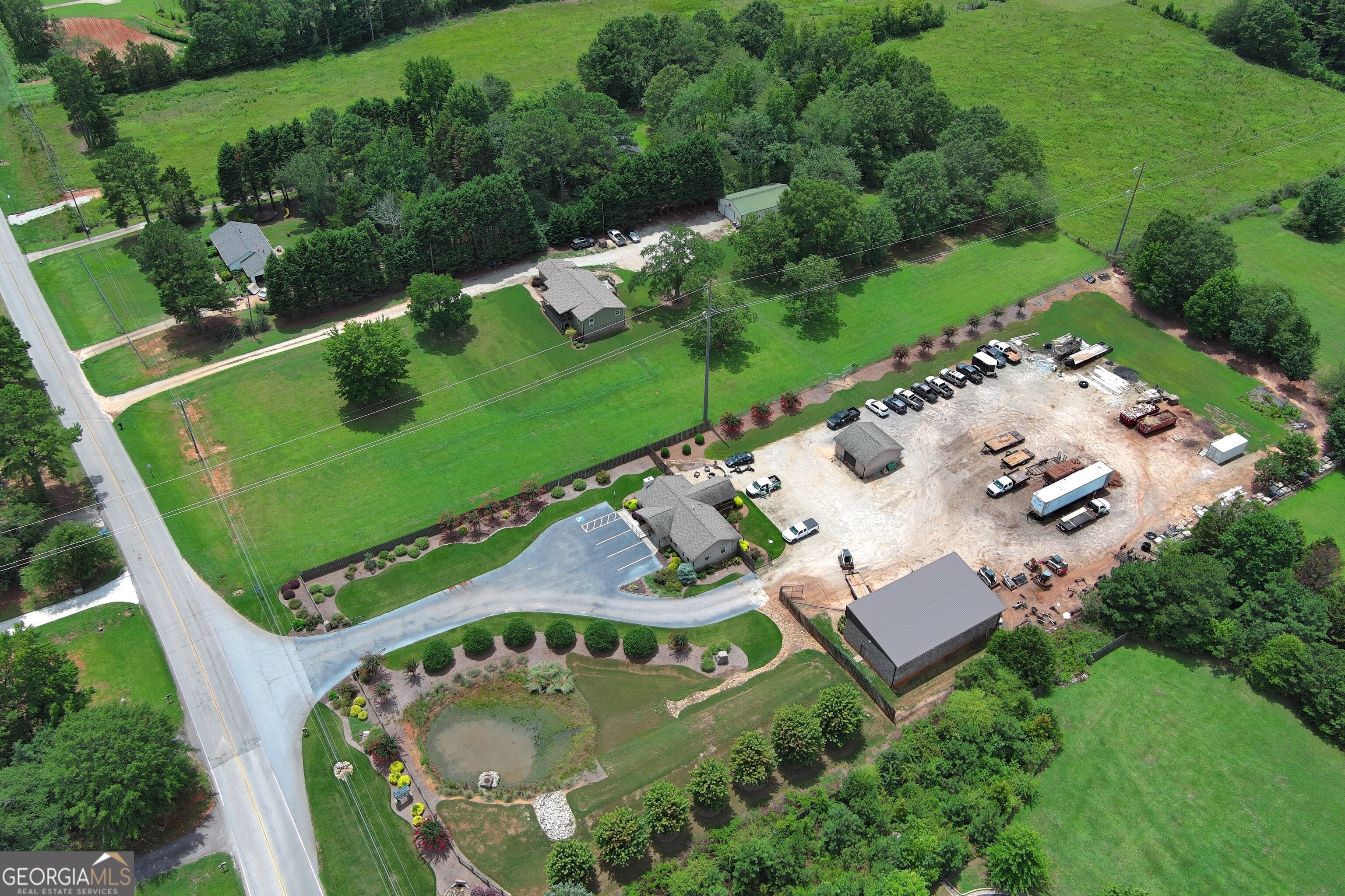 62 South Bethany Road McDonough, GA 30252 - Photo 7 of 11 an aerial view of a house having outdoor space
