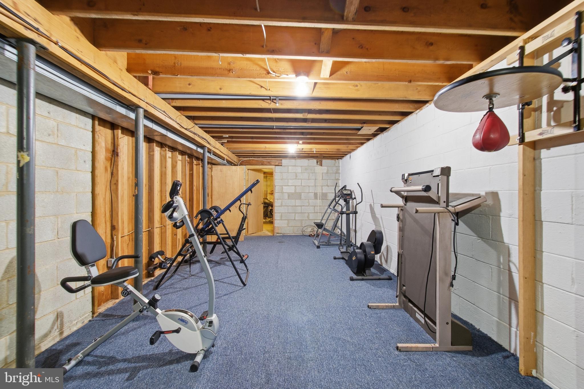 14105 Manchester Road Upper Marlboro, MD 20774 - Photo 41 of 51 basement gym & utility