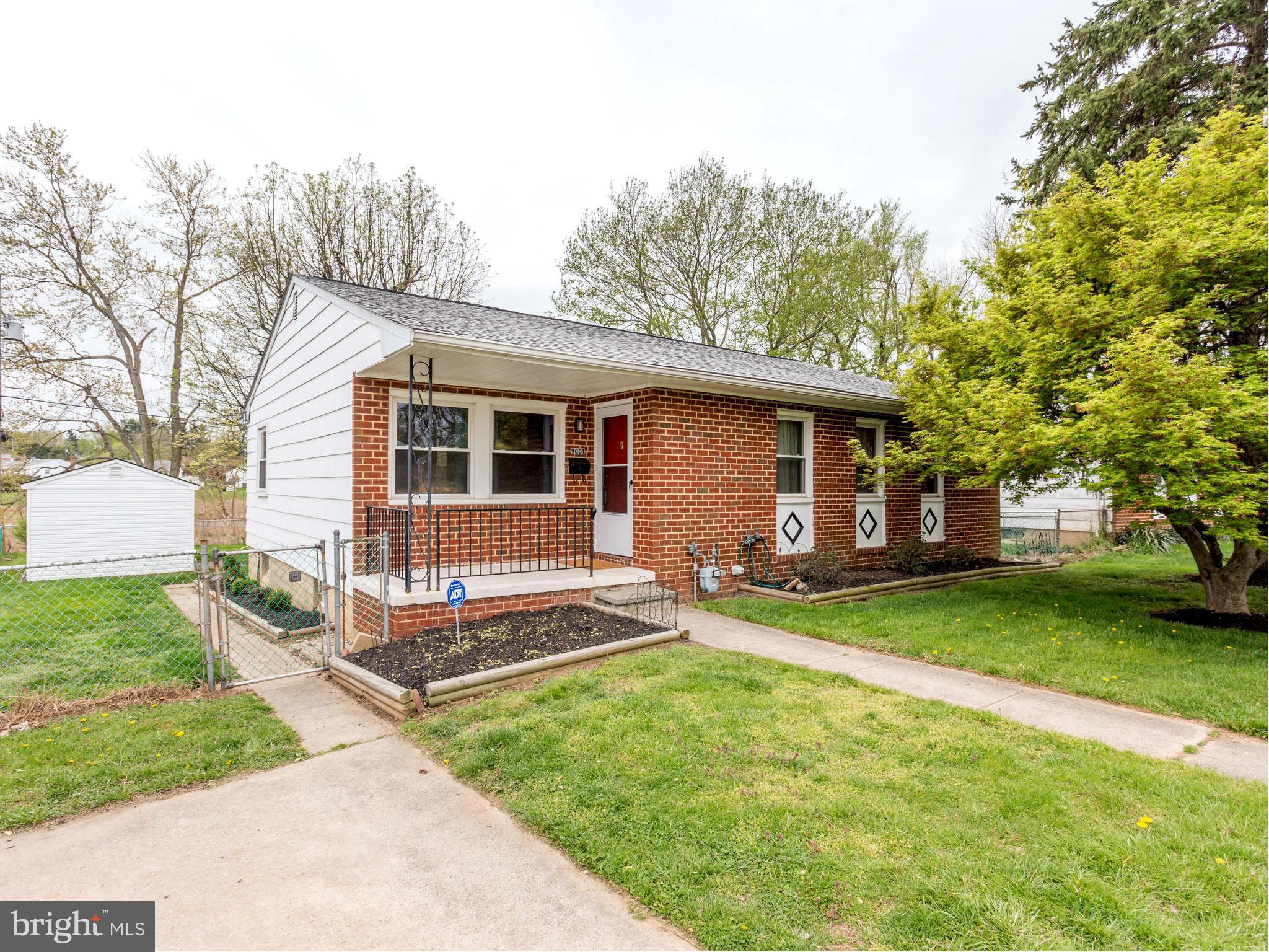 9007 Meadow Heights Road Randallstown, MD 21133 - Photo 1 of 28 Brick Front Rancher with Front Porch