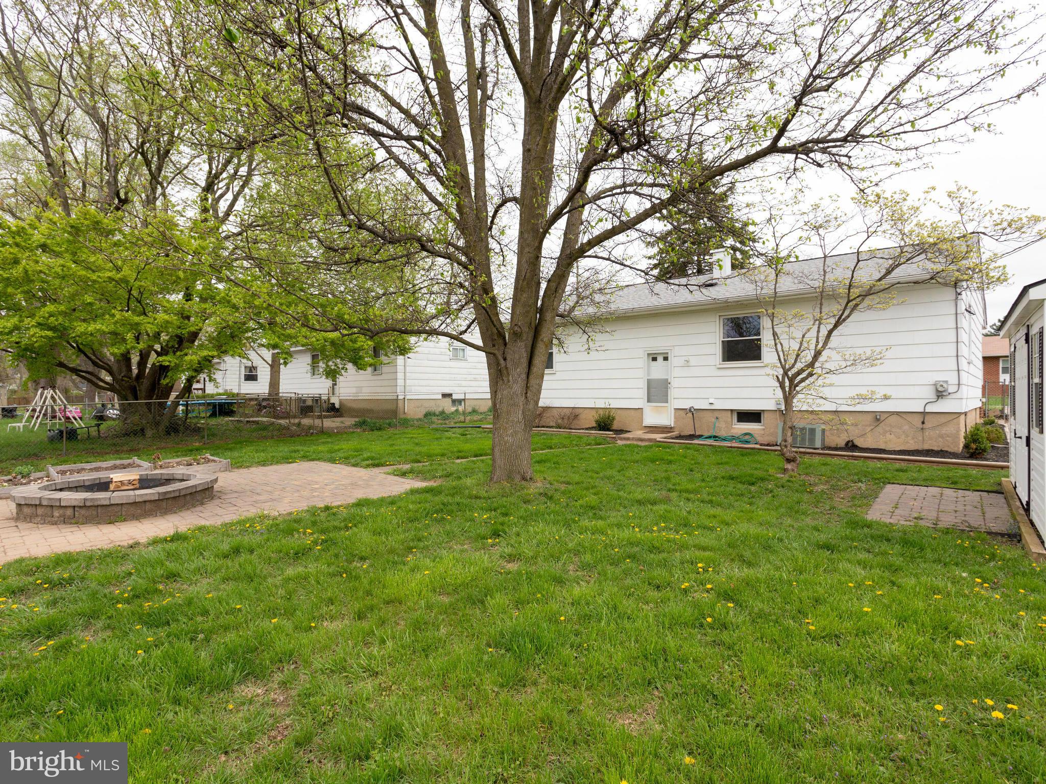 9007 Meadow Heights Road Randallstown, MD 21133 - Photo 20 of 28 Large, Level Fenced Back Yard
