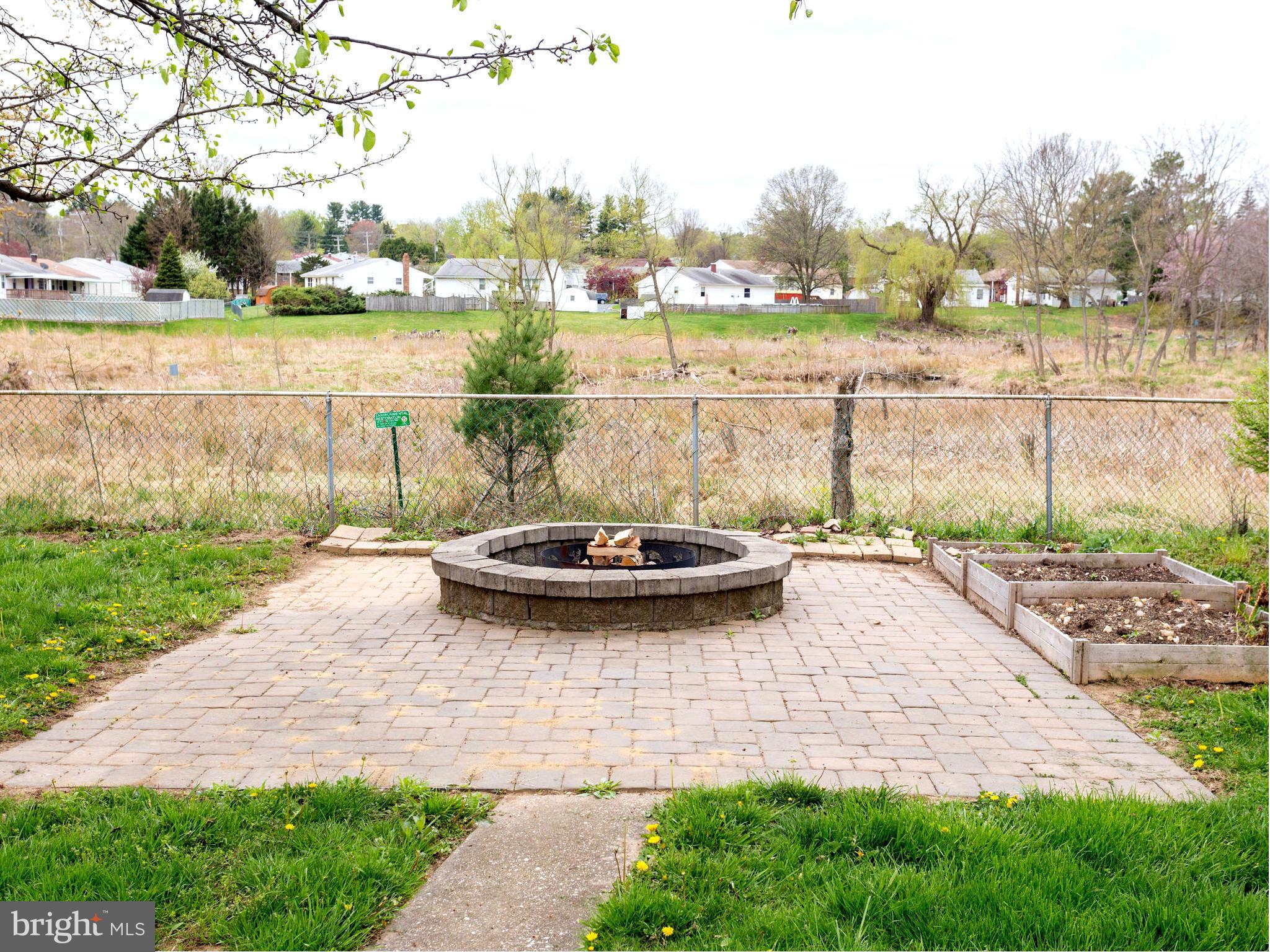 9007 Meadow Heights Road Randallstown, MD 21133 - Photo 21 of 28 Relax by the Fire Pit (backing to Open Space)