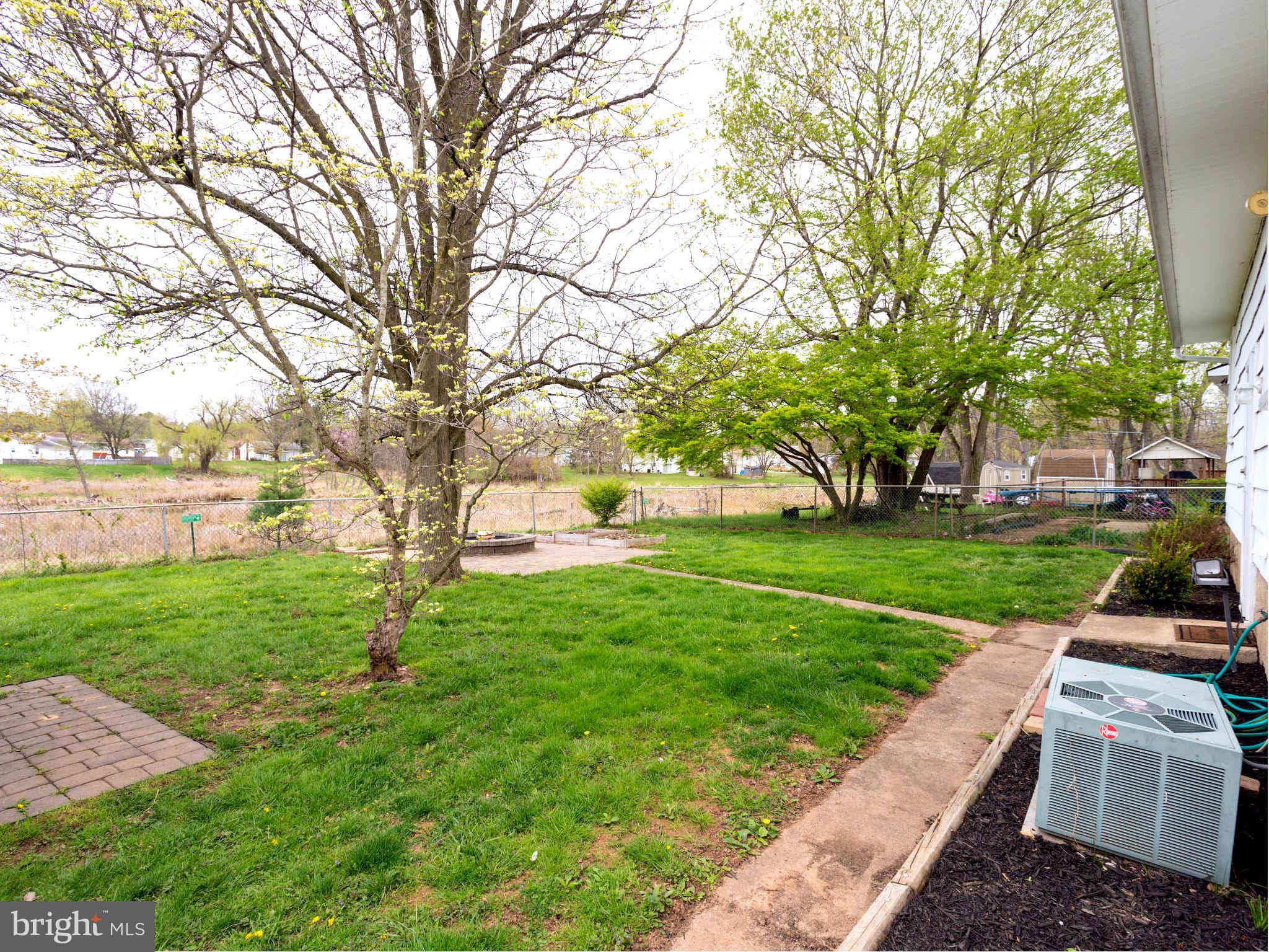 9007 Meadow Heights Road Randallstown, MD 21133 - Photo 24 of 28 Tree Shaded Back Yard