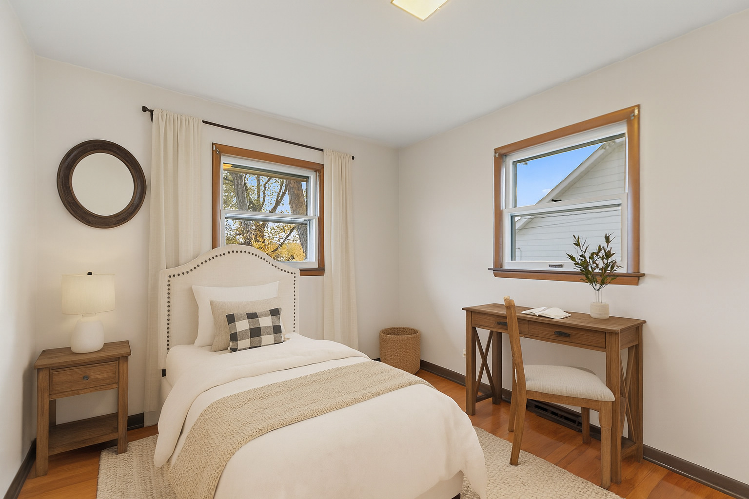 461 West Oriole Trail Cary, IL 60013 - Photo 4 of 7 a bedroom with a bed and a desk