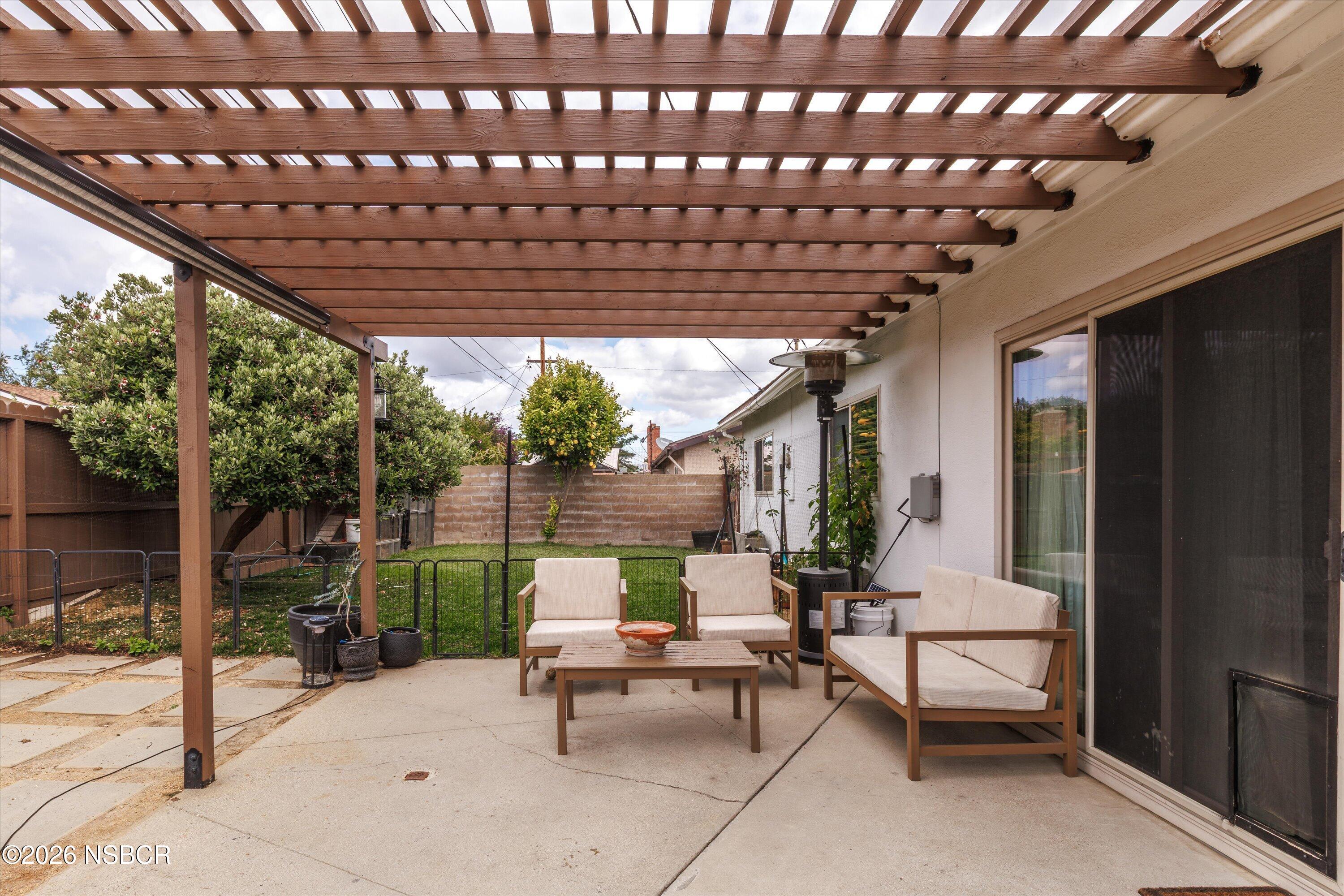 1305 North First Place Lompoc, CA 93436 - Photo 15 of 19 Backyard Patio