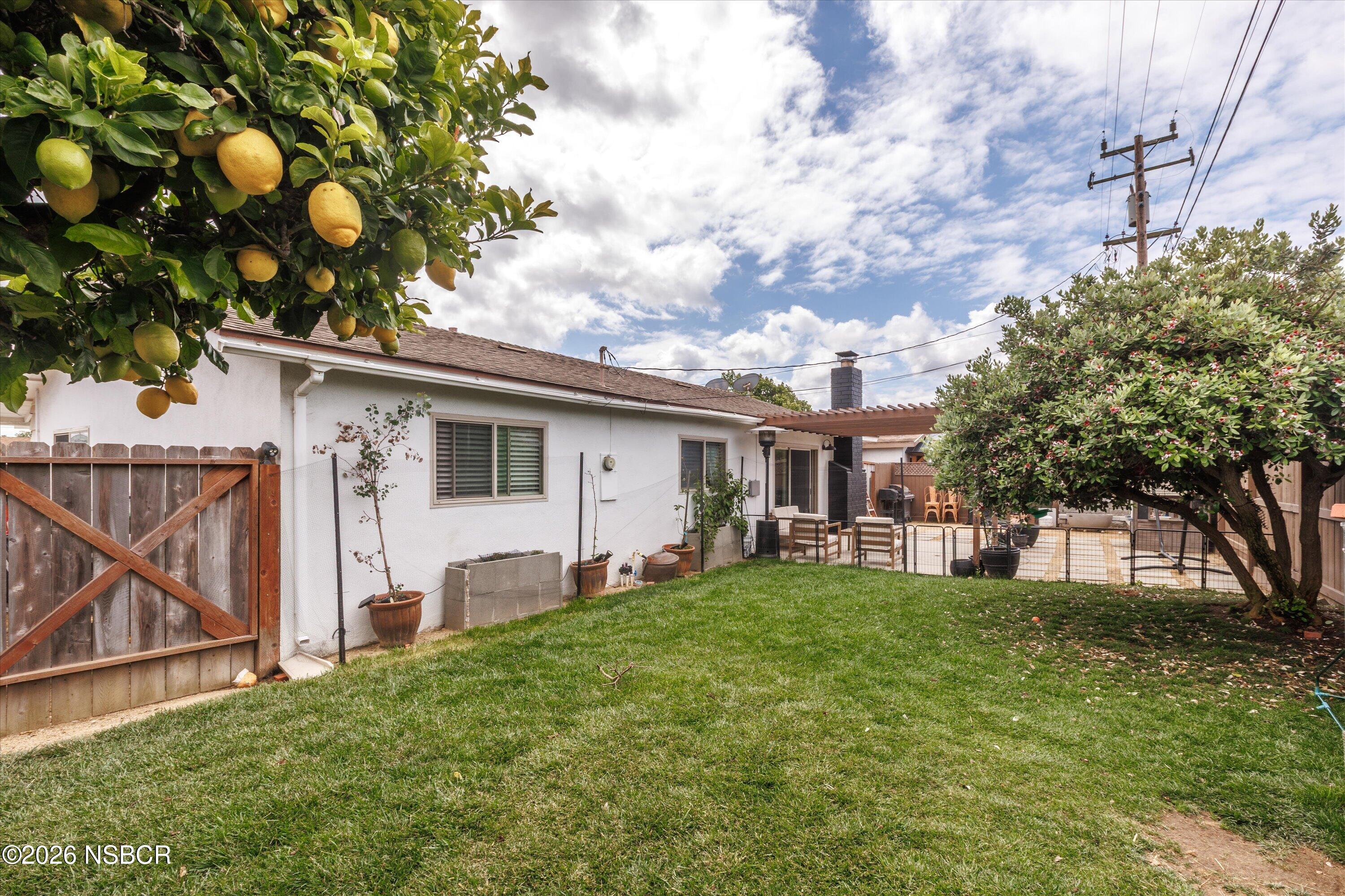 1305 North First Place Lompoc, CA 93436 - Photo 16 of 19 Backyard