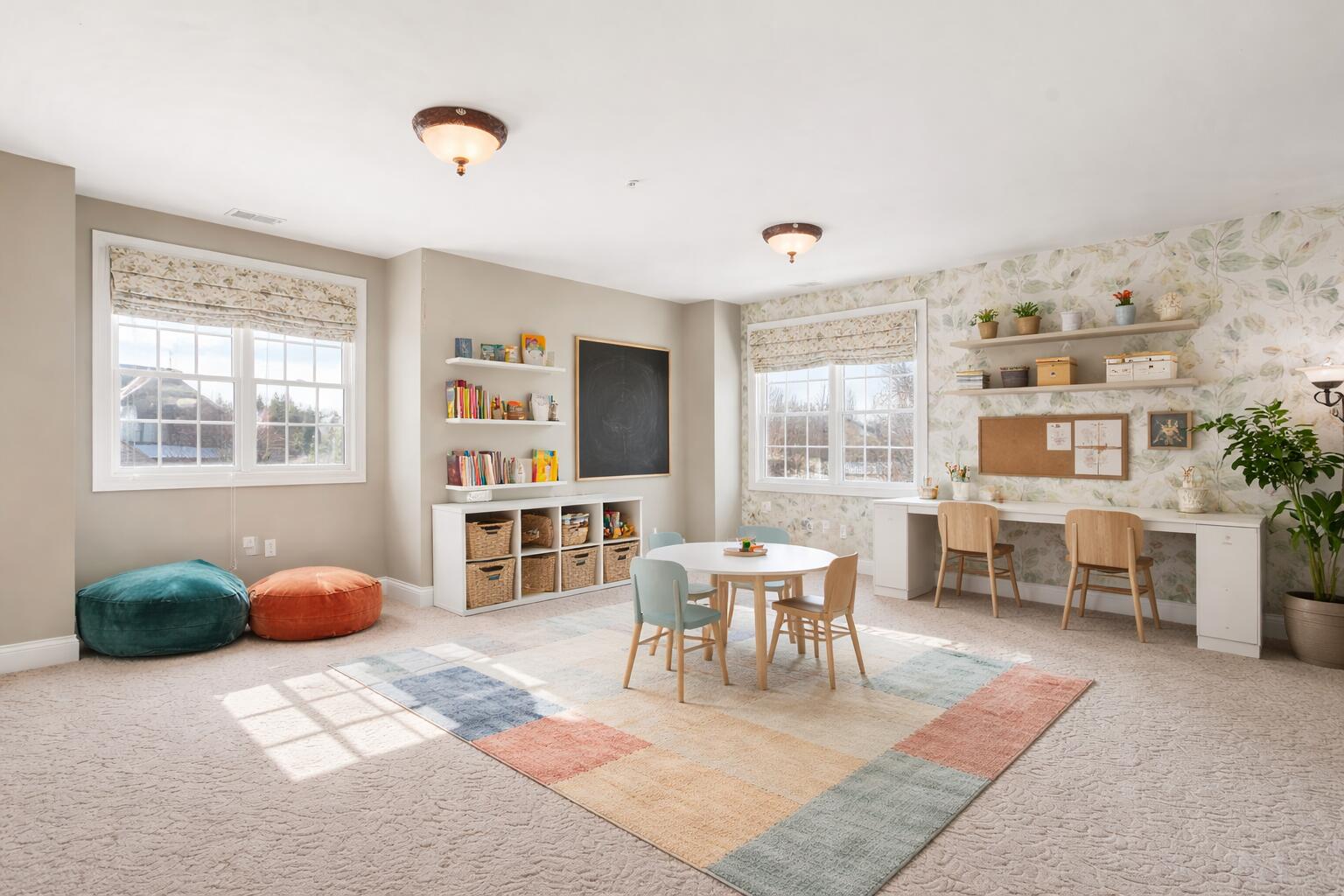 1240 Ryder Road Chesterton, IN 46304 - Photo 41 of 73 a living room with furniture a rug and a large window