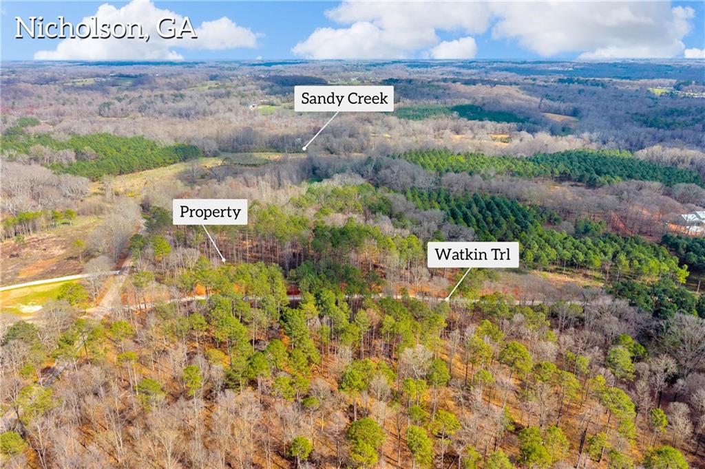 1660 Watkins Farm Road Nicholson, GA 30565 - Photo 12 of 55 a sign broad on the side of the road