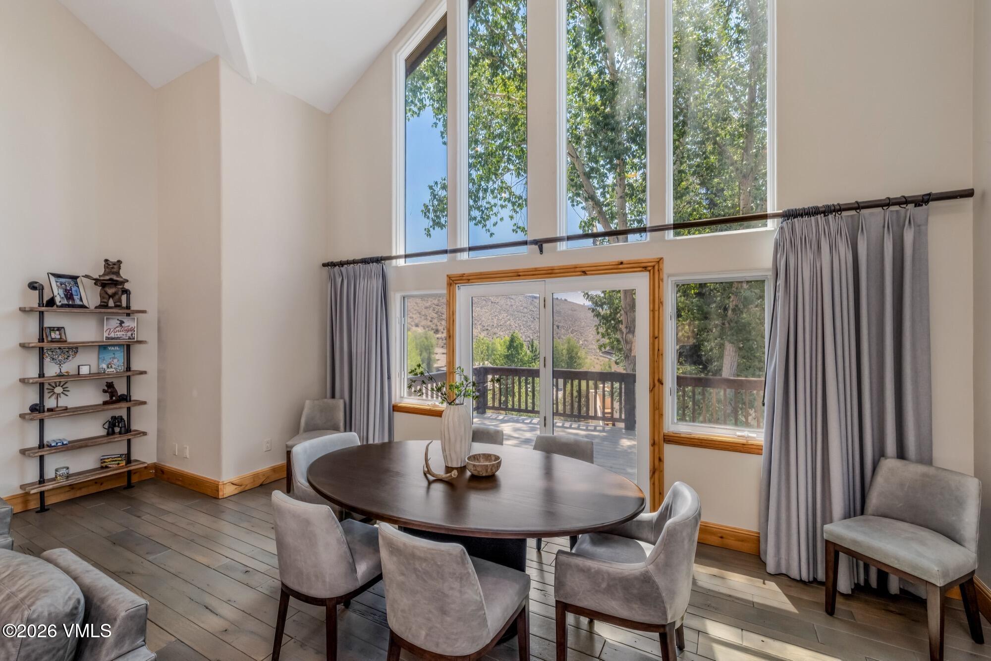 1671 Winslow Road Edwards, CO 81632 - Photo 9 of 48 a view of a dining room with furniture window and outside view