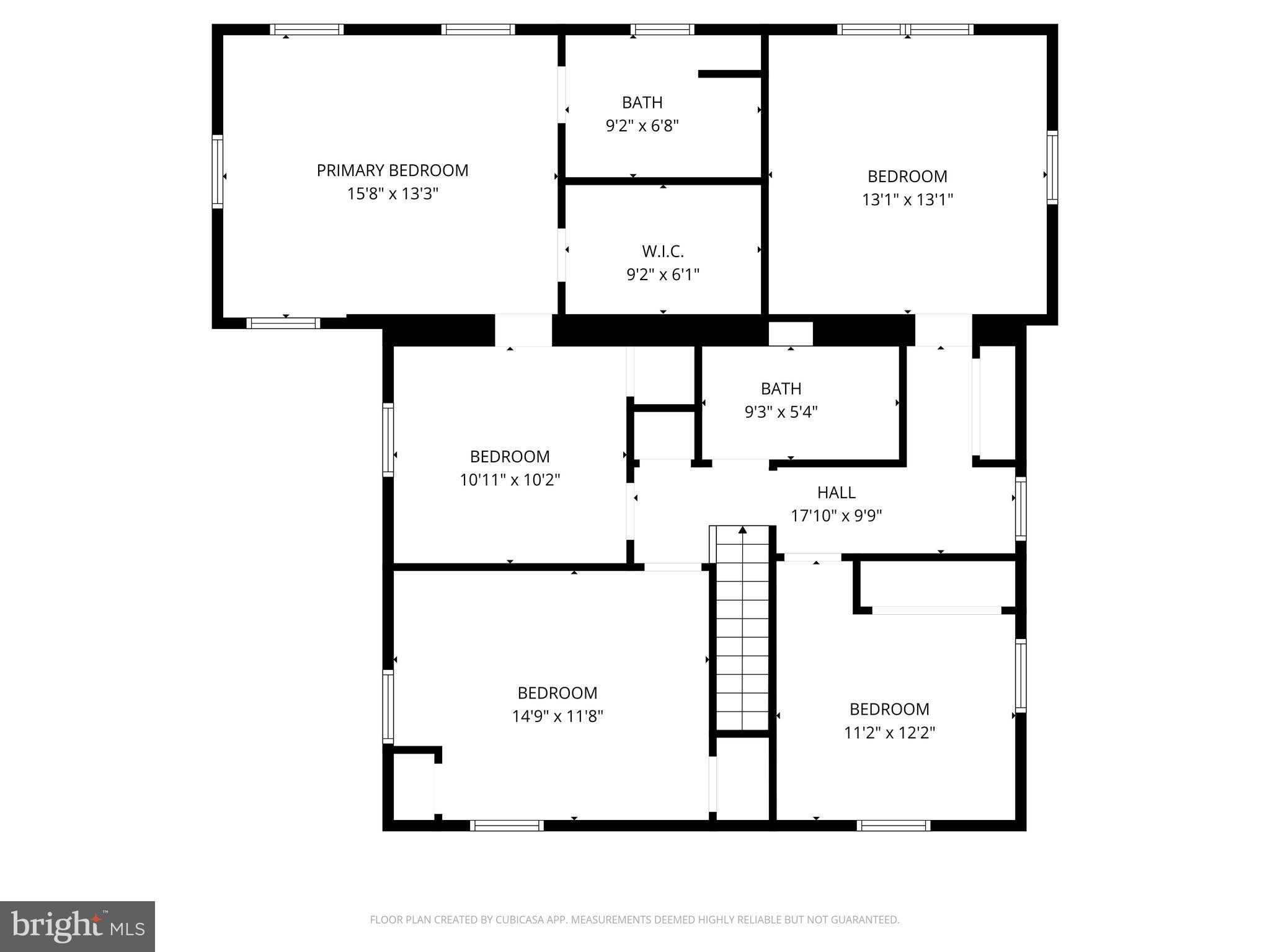 318 Alabama Road Towson, MD 21204 - Photo 70 of 72 Floorplan- upper level