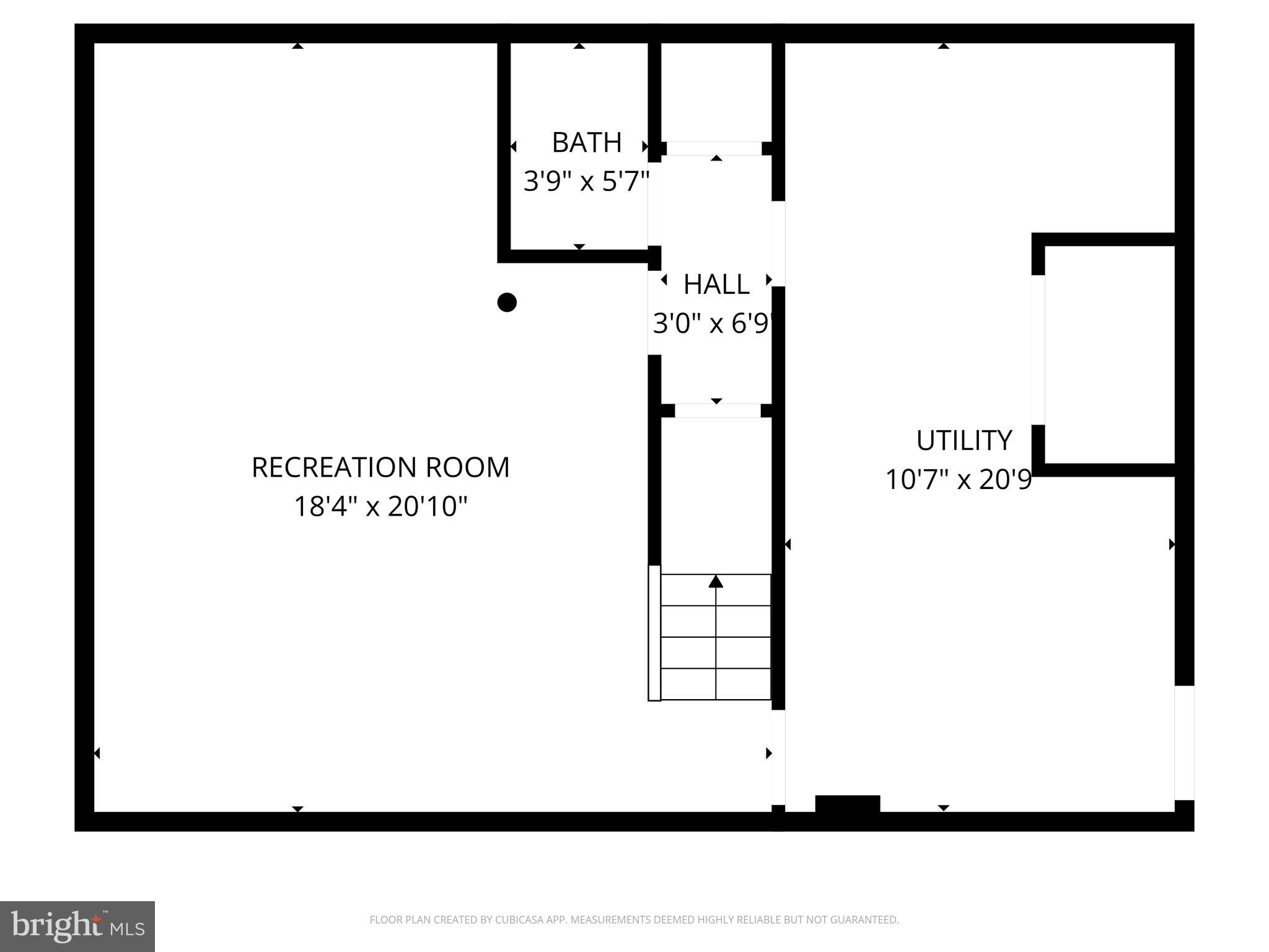 318 Alabama Road Towson, MD 21204 - Photo 72 of 72 Floorplan- lower level