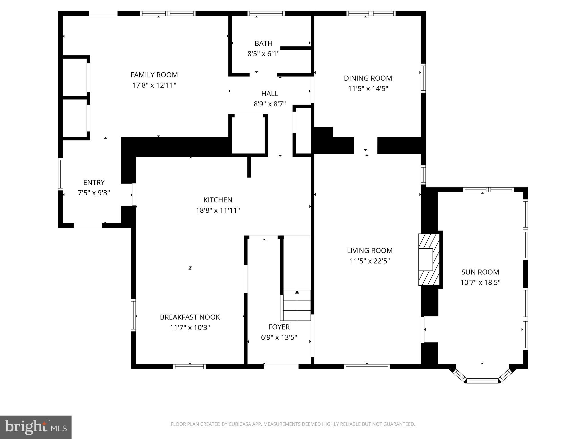 318 Alabama Road Towson, MD 21204 - Photo 69 of 72 Floorplan- main level
