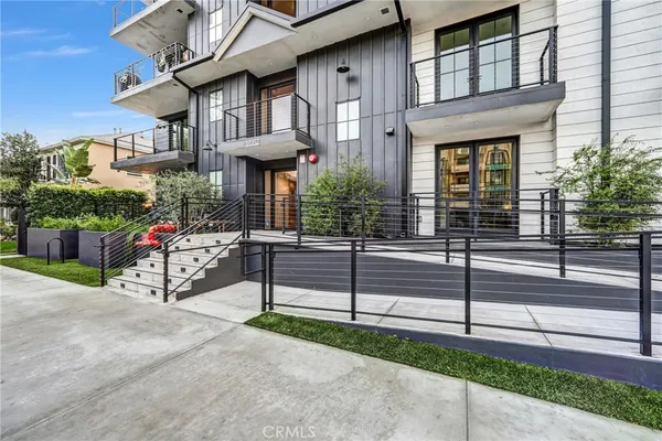 a view of hallway with livingroom