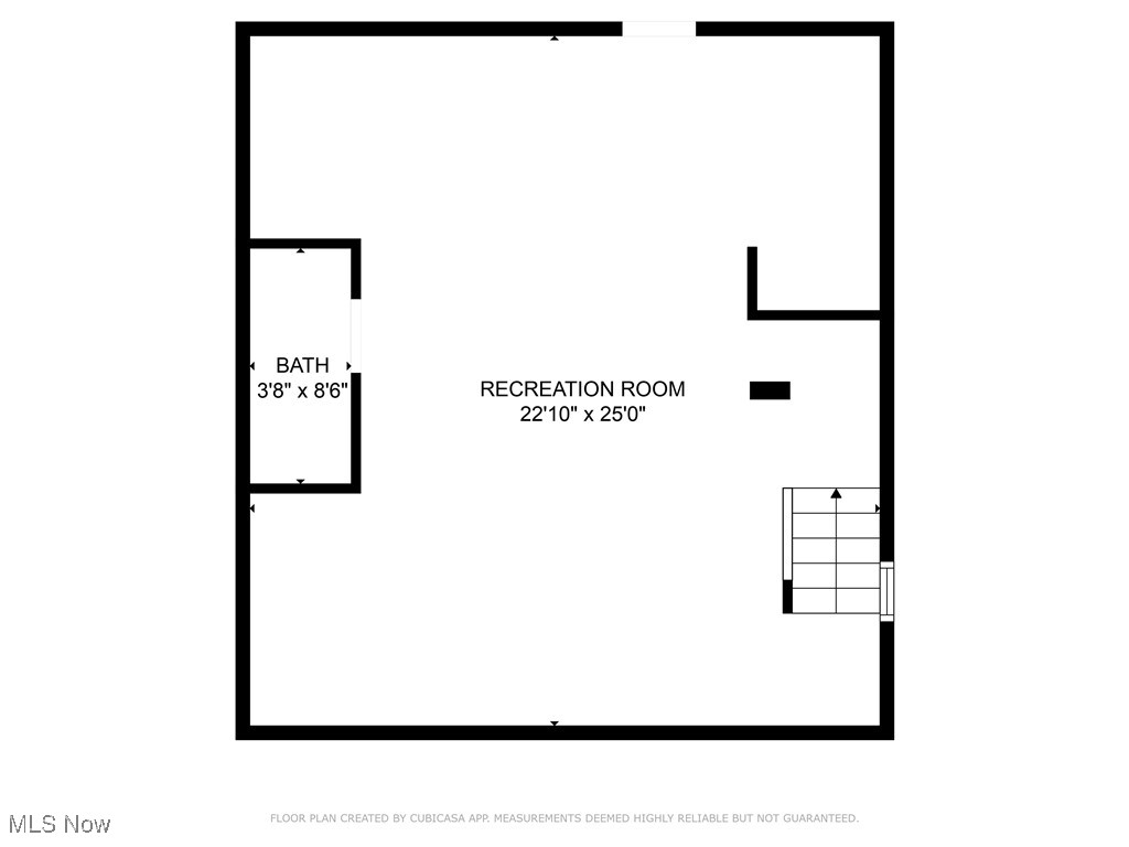 6021 Snow Road Parma, OH 44129 - Photo 28 of 28 Basement floor plan