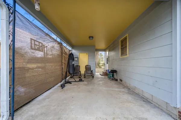 a view of outdoor space with porch