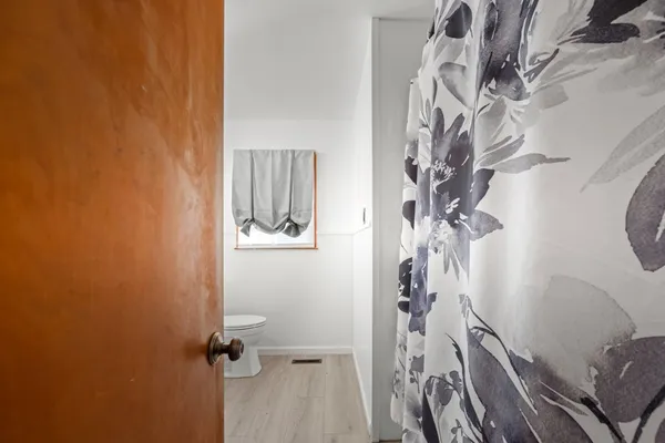 a view of a house with a window