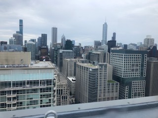 260 East Chestnut Street, Unit 606 Chicago, IL 60611 - Photo 20 of 27 a view of a city with tall buildings