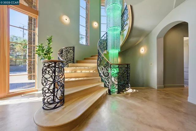 a view of a entryway door