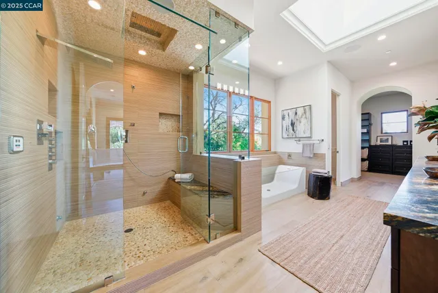 a view of closet with stairs