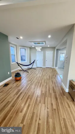 a view of wooden floor