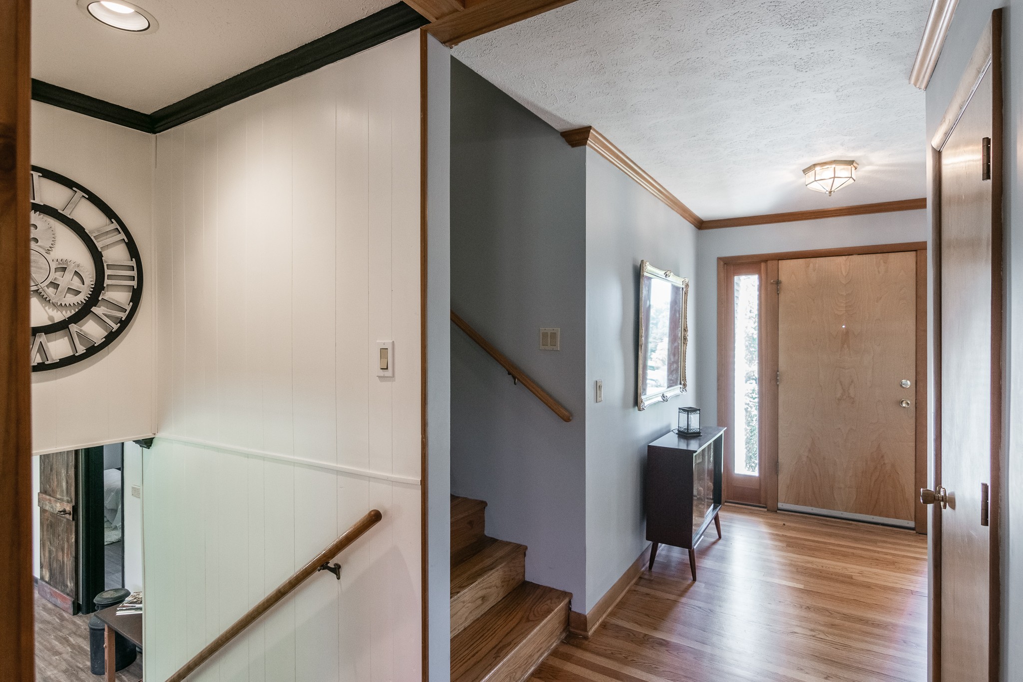 705 Ronnie Road Madison, TN 37115 - Photo 11 of 50 a view of a hallway with wooden floor and entryway