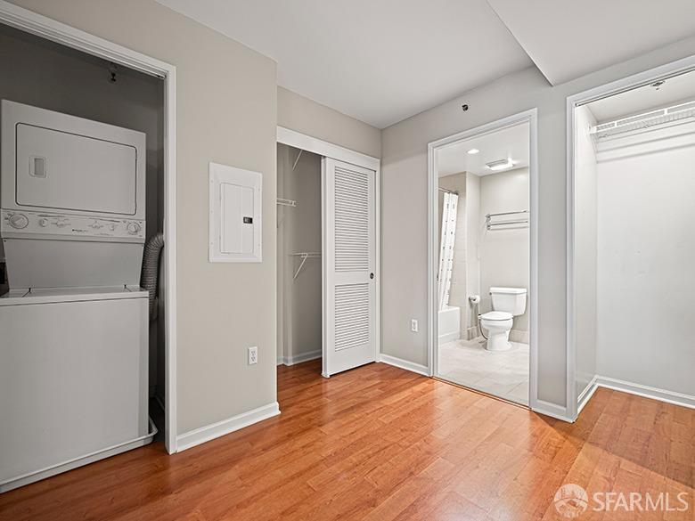 1701 Jackson Street, Unit 105 San Francisco, CA 94109 - Photo 12 of 43 a view of empty room with wooden floor