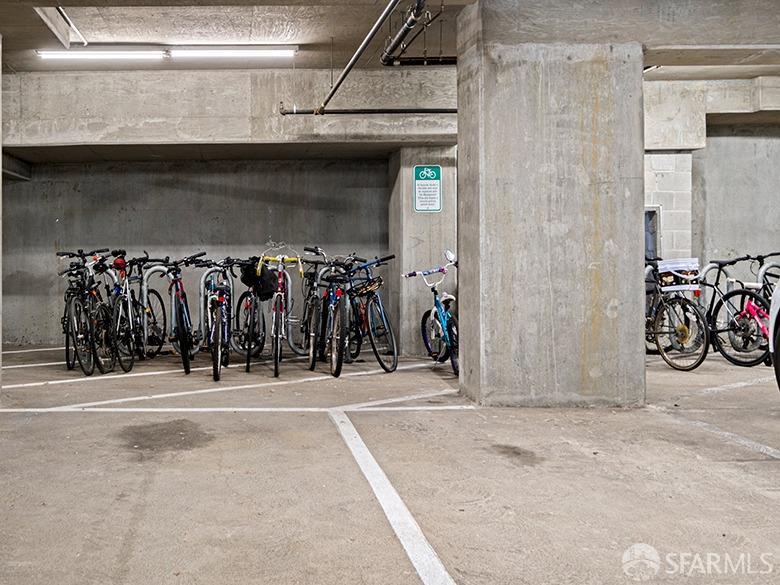 1701 Jackson Street, Unit 105 San Francisco, CA 94109 - Photo 33 of 43 a view of a bike garage