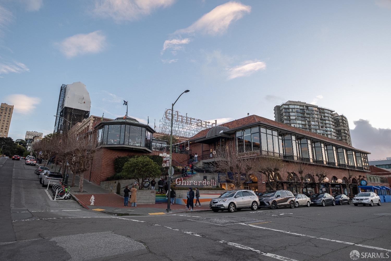 1701 Jackson Street, Unit 105 San Francisco, CA 94109 - Photo 39 of 43 a car parked in front of a house