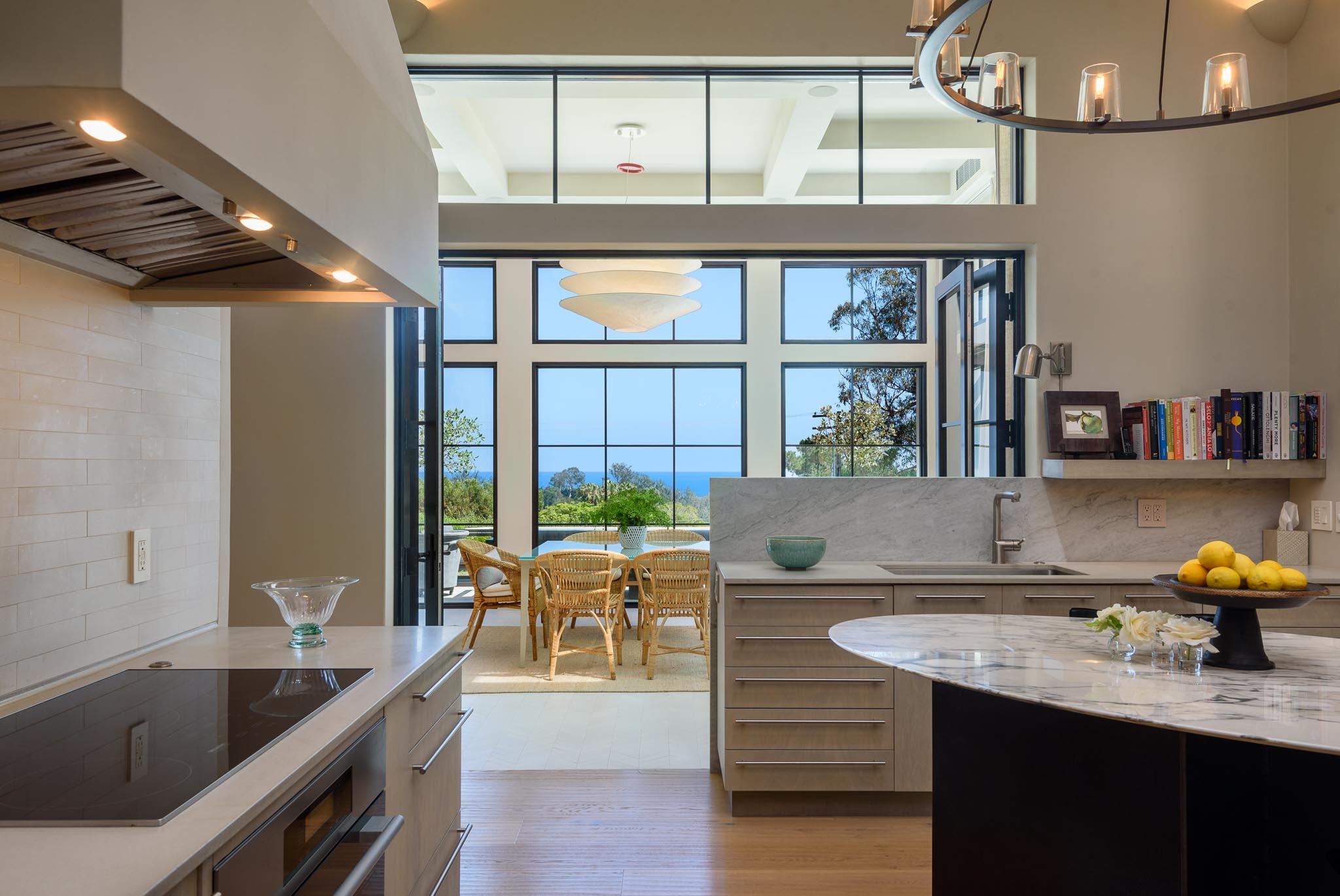 698 El Rancho Road Montecito, CA 93108 - Photo 9 of 24 a kitchen with a sink cabinets and wooden floor
