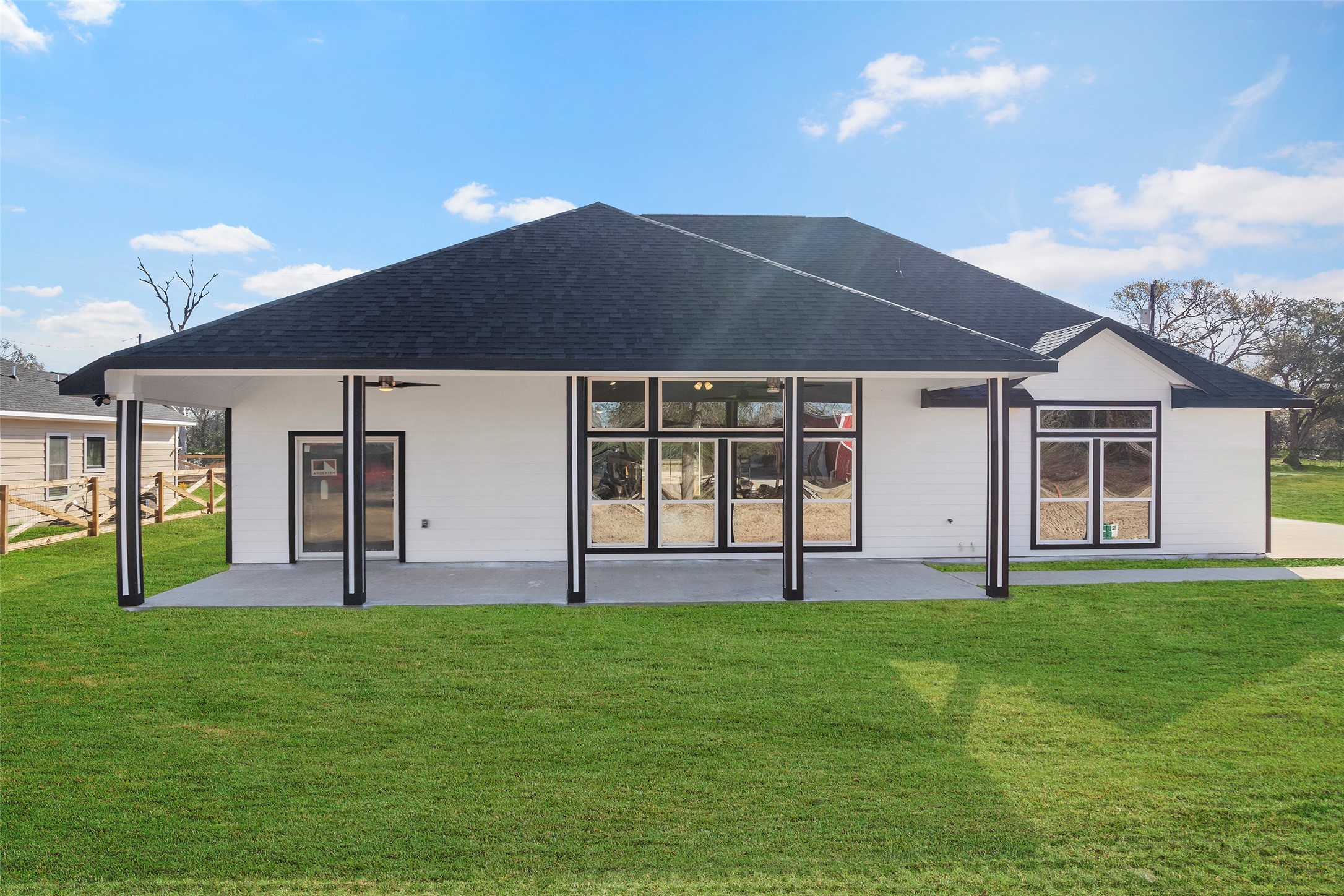 24630 Cavan Street Hempstead, TX 77445 - Photo 21 of 31 a big house with a big yard and large trees