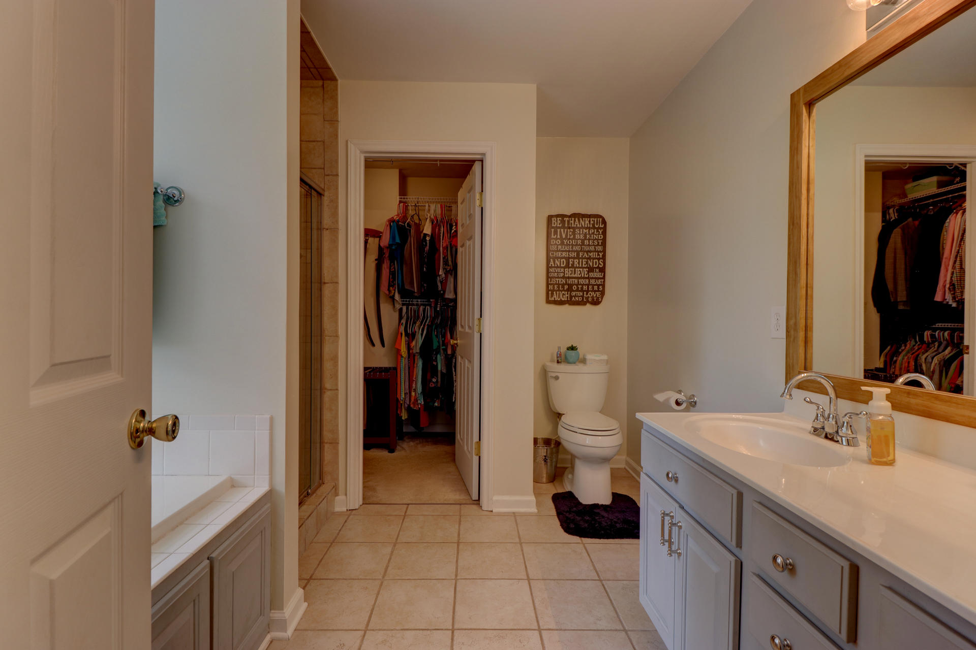 1275 Virginia Ridge Drive Hardy, VA 24101 - Photo 25 of 44 a bathroom with a sink and a mirror