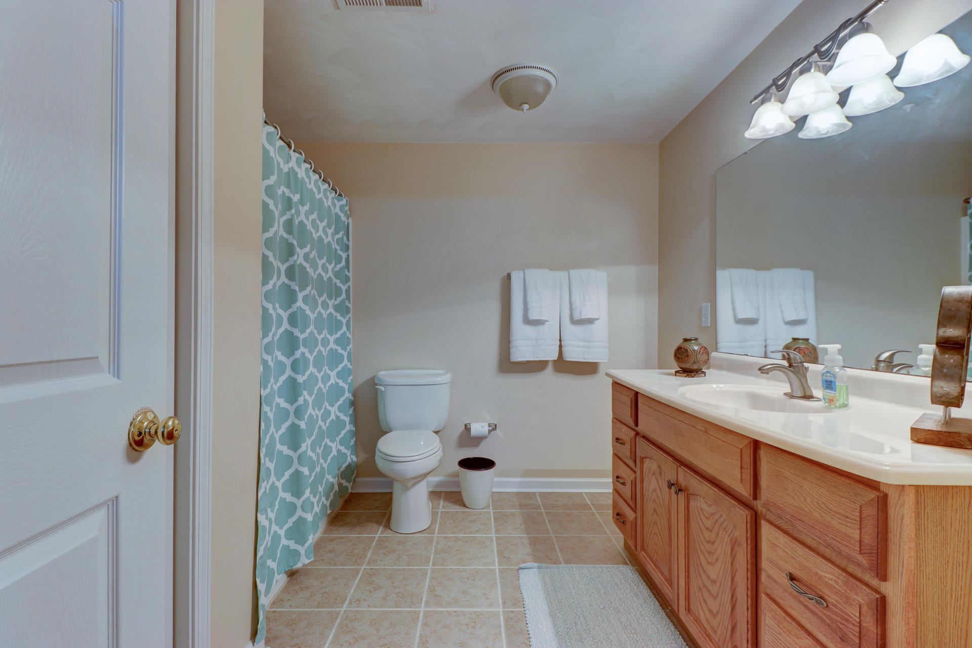 1275 Virginia Ridge Drive Hardy, VA 24101 - Photo 36 of 44 a spacious bathroom with a double vanity sink toilet and a mirror