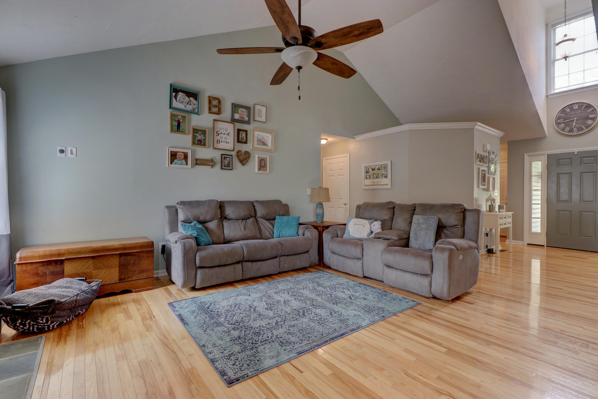 1275 Virginia Ridge Drive Hardy, VA 24101 - Photo 10 of 44 a living room with furniture and a wooden floor