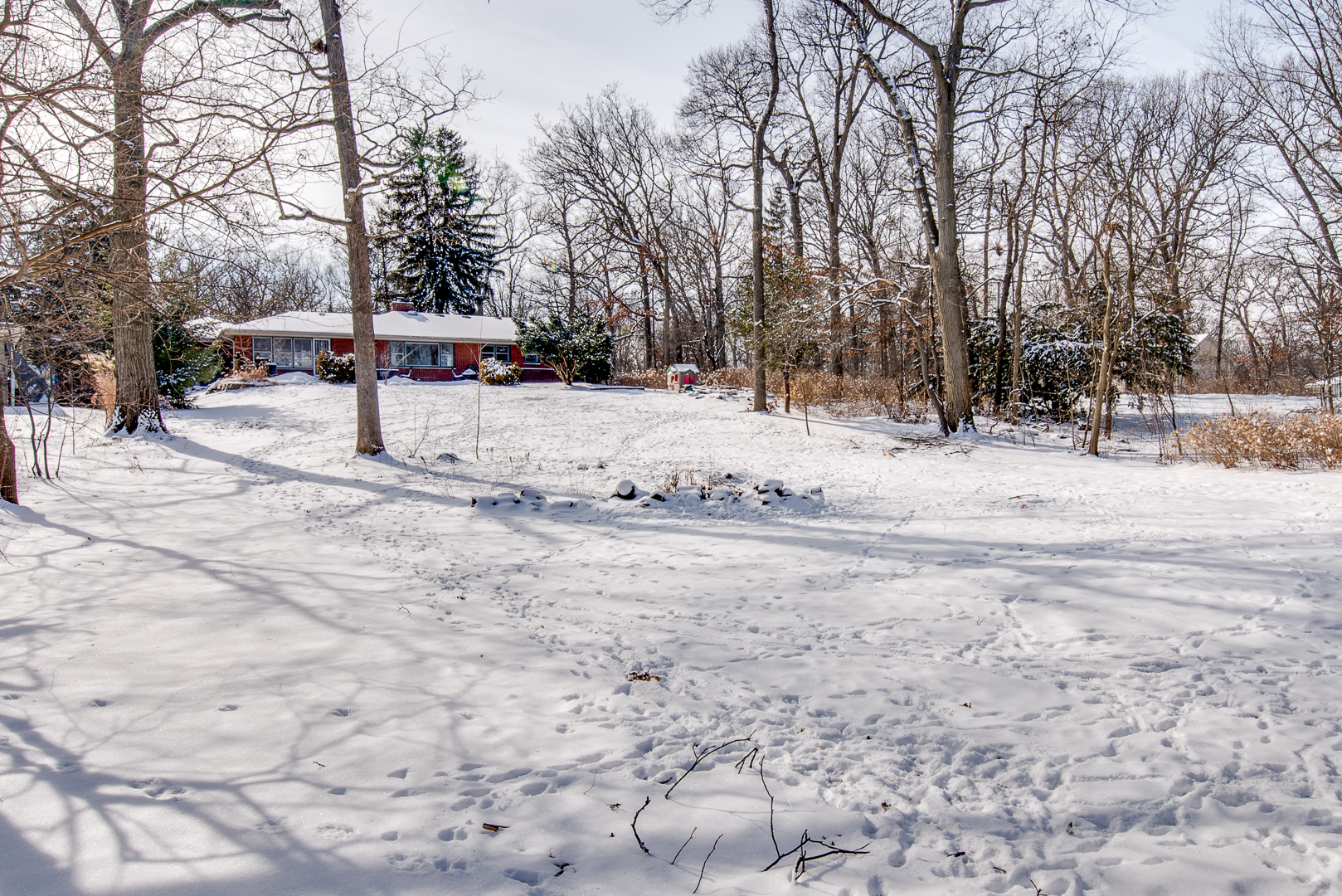 27W420 Manchester Road Winfield, IL 60190 - Photo 23 of 24 a view of snow on the road