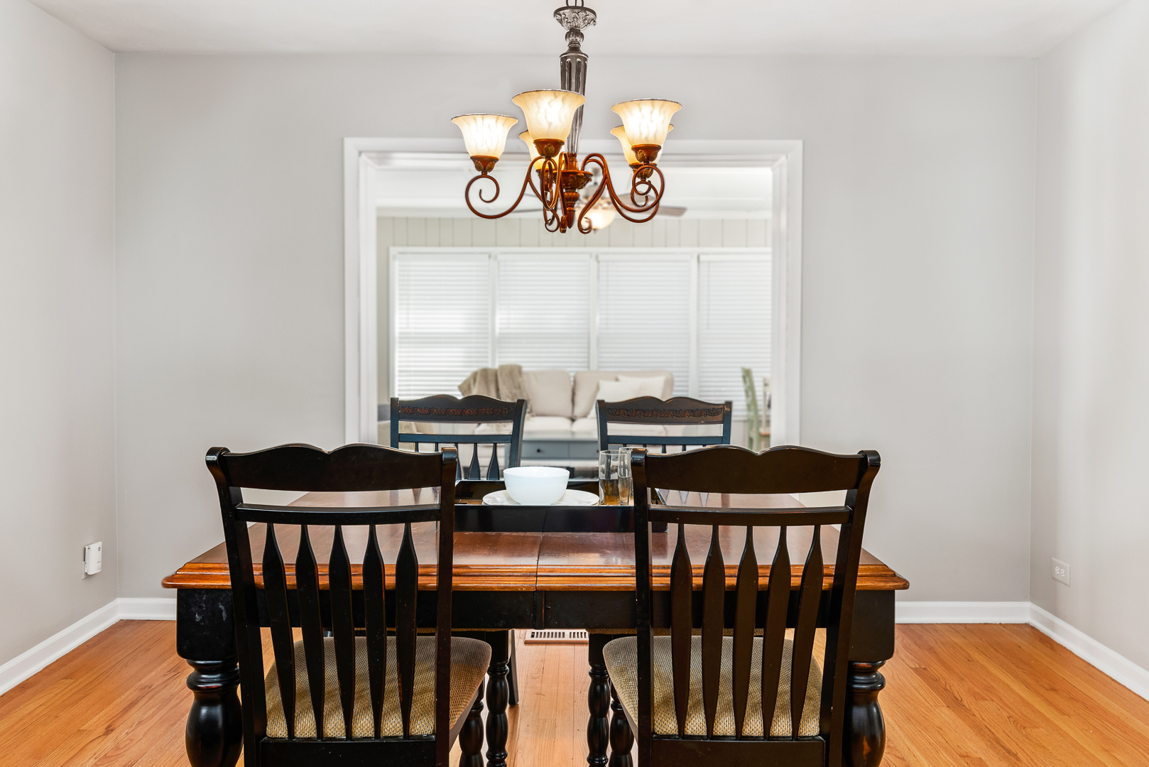 27W420 Manchester Road Winfield, IL 60190 - Photo 4 of 24 a view of a dining room with furniture window and outside view