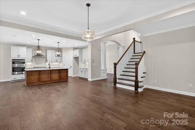 wooden floor in an empty room