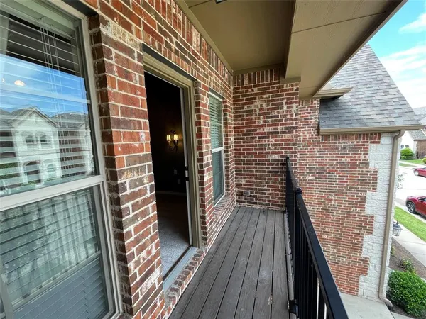 a view of balcony