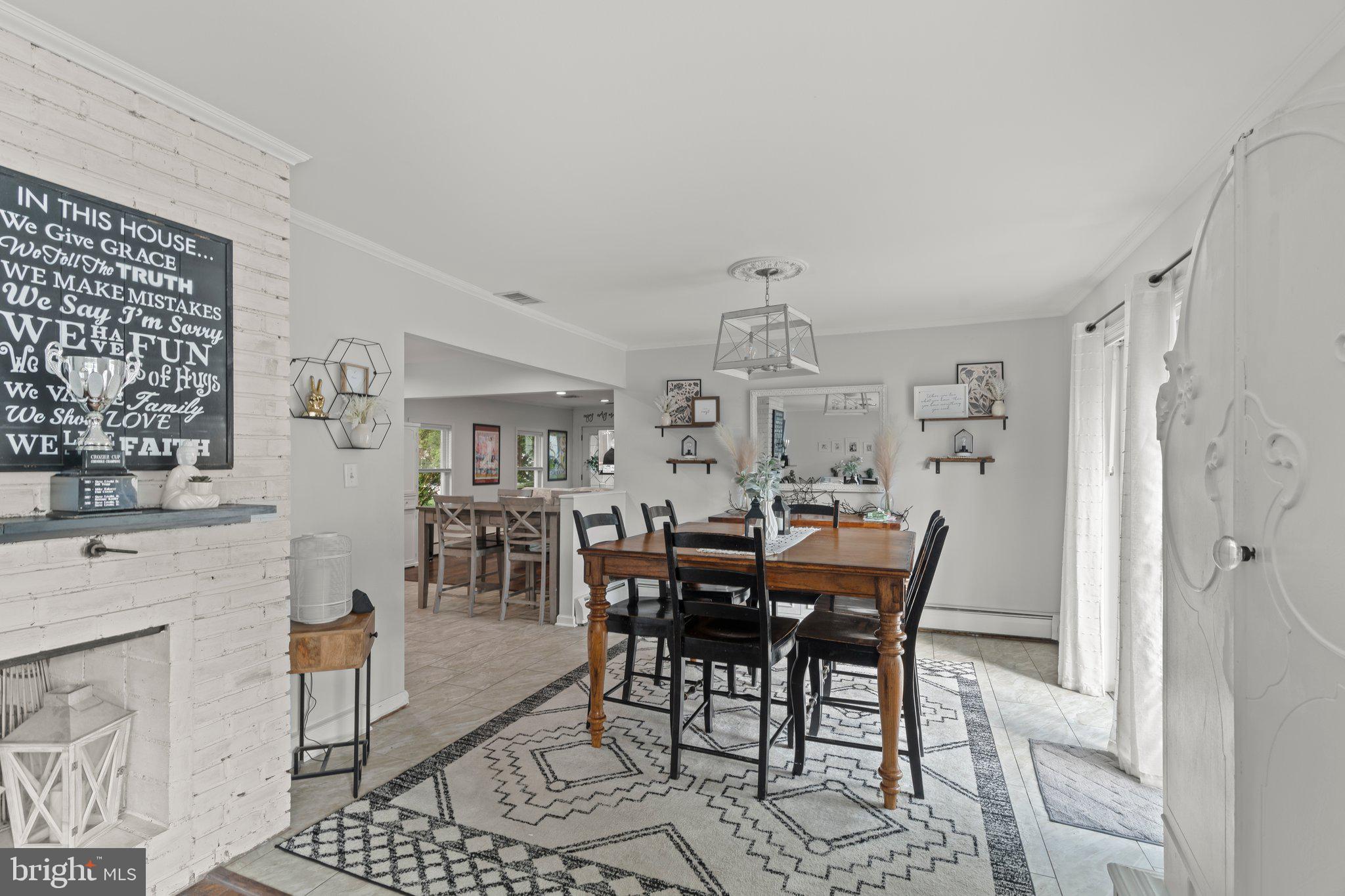 30 Roving Road Levittown, PA 19056 - Photo 14 of 40 a view of a dining room with furniture