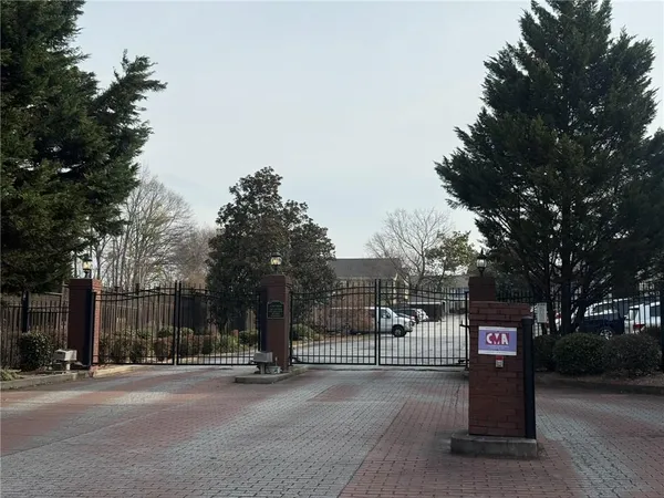 a view of a street with houses