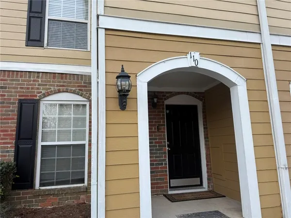 a view of front door
