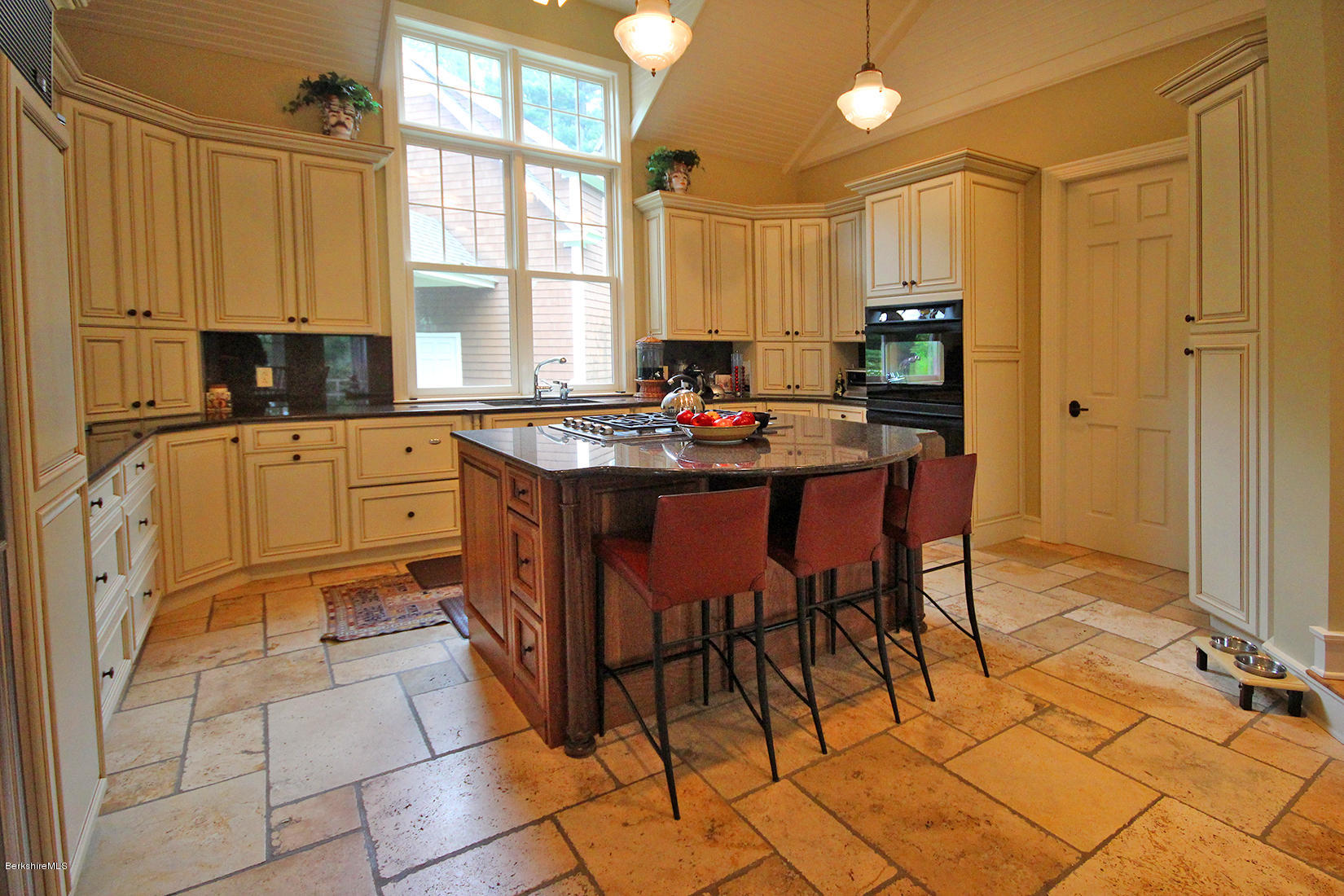 58 West Center Road West Stockbridge, MA 01266 - Photo 14 of 38 a kitchen with stainless steel appliances a sink counter space and a window