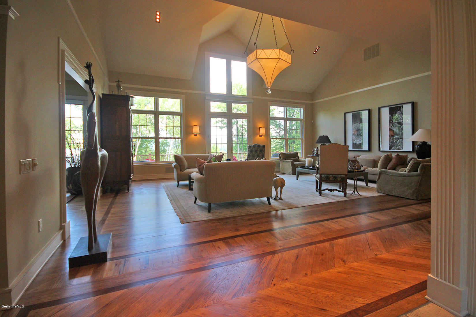 58 West Center Road West Stockbridge, MA 01266 - Photo 5 of 38 a living room with furniture large window and wooden floor
