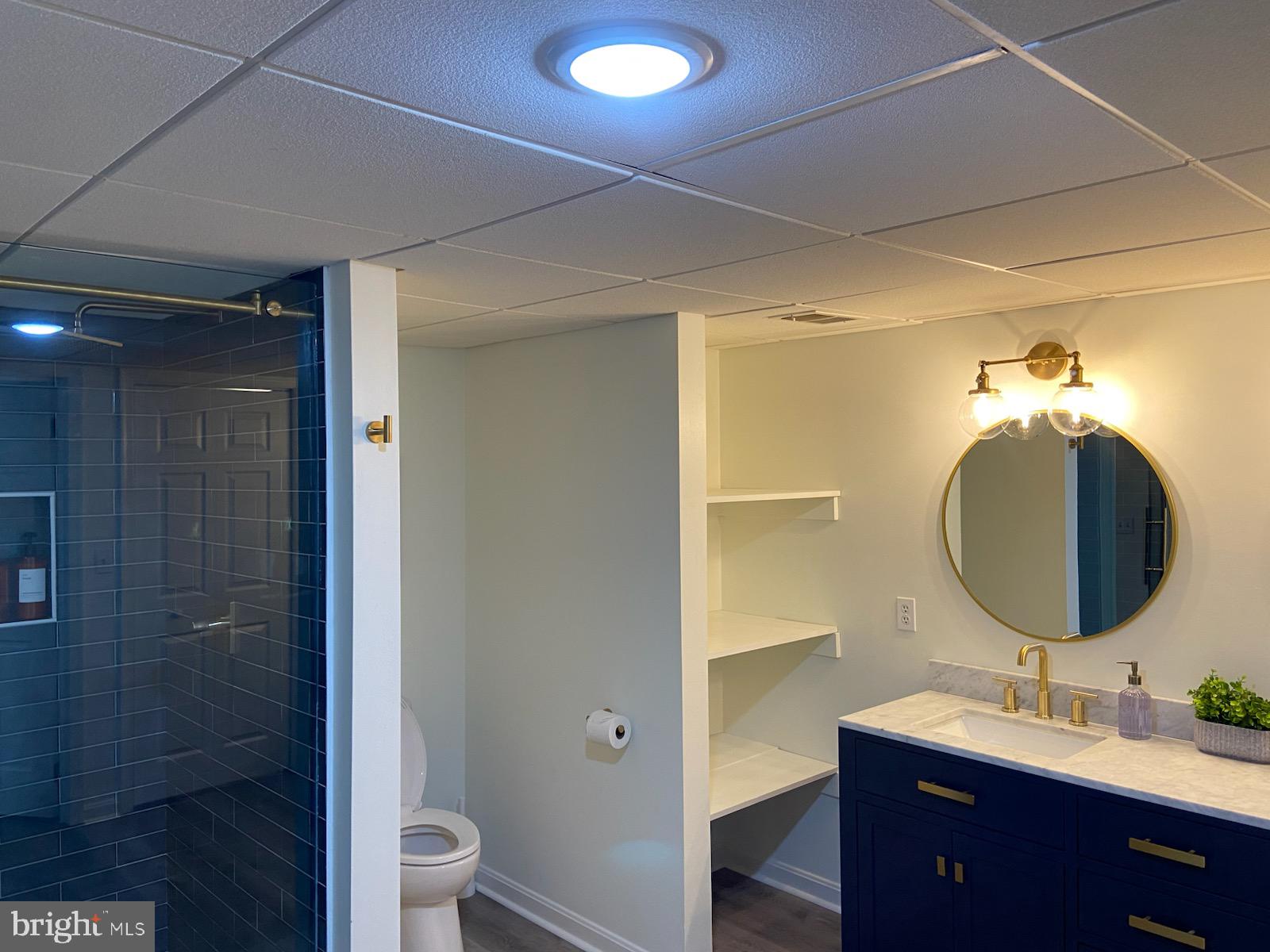 271 Ogden Farm Road Moorefield, WV 26836 - Photo 26 of 50 a en suite bathroom with a toilet sink and mirror